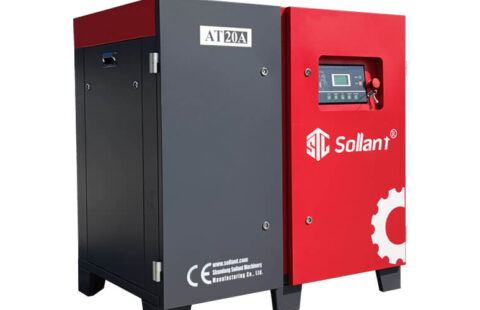 15kw variable speed rotary screw air compressor -Sollant machinery