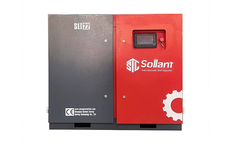 Oil-cooled 22KW Screw Air Compressors Sollant Compressor Air Compressor Suppliers