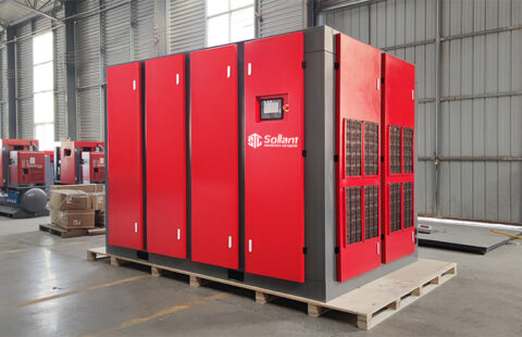 Sollant dry oil free air compressor (