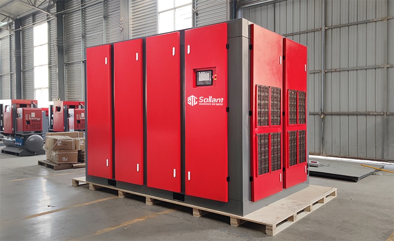 Sollant dry oil free air compressor (