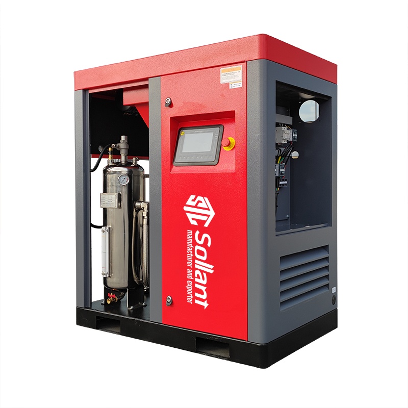 Oil free water injected air compressor