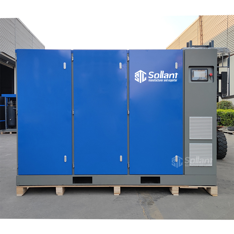 sollant centrifugal fan vertical two-stage compression air compressor